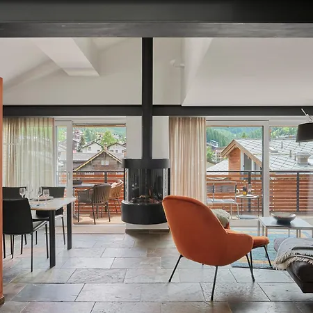 Апартаменти Ascot Penthouse 160 M2 Matterhorn View