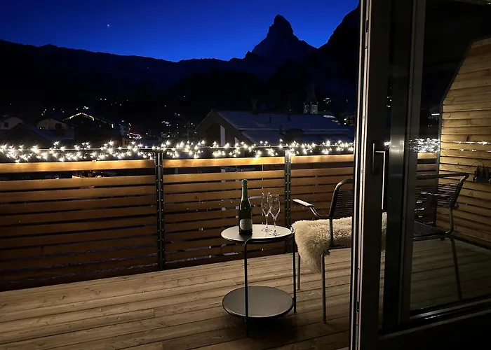 شقة Ascot Penthouse 160 M2 Matterhorn View زيرمات