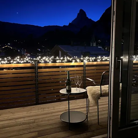 شقة Ascot Penthouse 160 M2 Matterhorn View زيرمات